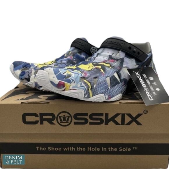 CrossKix 2.0 Graffiti B Water Shoes Unisex Slip On Fishing/Beach NEW~NIB!! - Picture 8 of 16